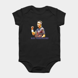 kei nishikori Baby Bodysuit